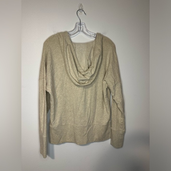 Johnnie O Carrie Pullover Hoodie Oversized Oatmeal Sz S Comfortable Soft Cozy - Picture 5 of 8